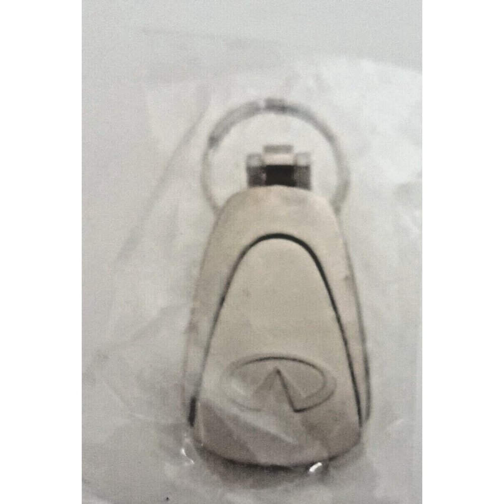 KeyChain Key Ring For Infiniti Silver Color Metal NEW - Picture 3 of 5